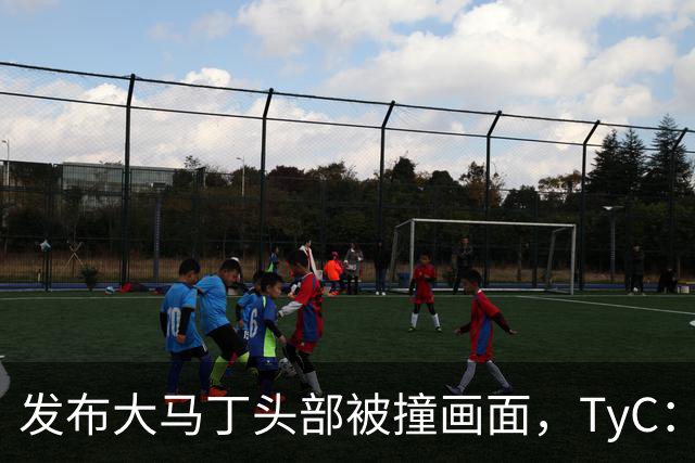 发布大马丁头部被撞画面，TyC：球员正在医院检查，但无大碍